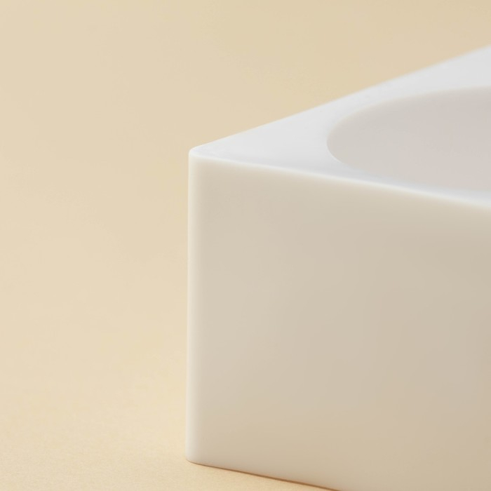 Форма для муссовых десертов и выпечки KONFINETTA «Круг», 39×8×4,7 см, 5 ячеек d=7,2 см, цвет белый