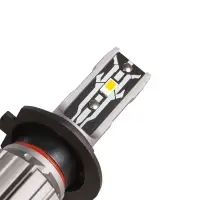 Лампа светодиод. H7 STANDARD, 17Вт, 4000Лм (2000Лм x 2), 3000К, 12В, кмпл. 2 шт.