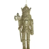 Ёлочная игрушка &laquo;Зимнее волшебство. Щелкунчик блеск&raquo;, 13&times;5 см, золото