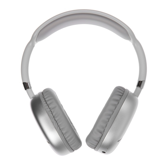 Наушники AKZ MAX10, беспроводные, полноразмерные,  микрофон, подсветка, белые Наушники AKZ MAX10, беспроводные, полноразмерные,  микрофон, подсветка, белые