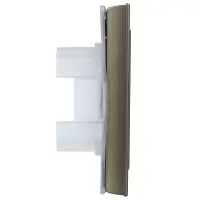 BRITE Рамка 1 пост IP44 РУ-1-БрШ-44 шампань