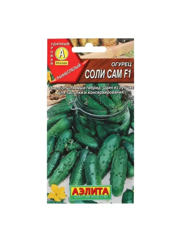 Семена Огурец Семена Огурец "Соли сам F1", 10 шт
