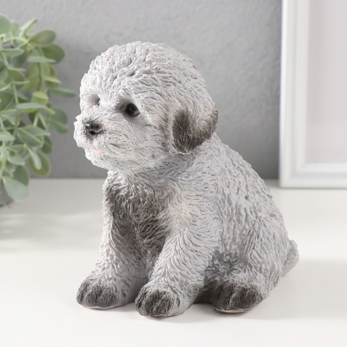 Фигурка "Щенок Пудель " 14,5 х 10 х 14 см.