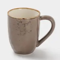 Кружка Magistro &laquo;Церера&raquo;, 400 мл, фарфор, коричневая