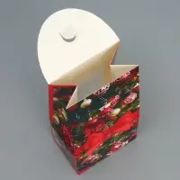 Коробка складная «Новогодняя», 9 х 19 х 6 см