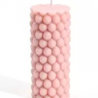 Свеча интерьерная &laquo;Бабблс&raquo;, 370 г, 6.5&times;6.5&times;14.5 см
