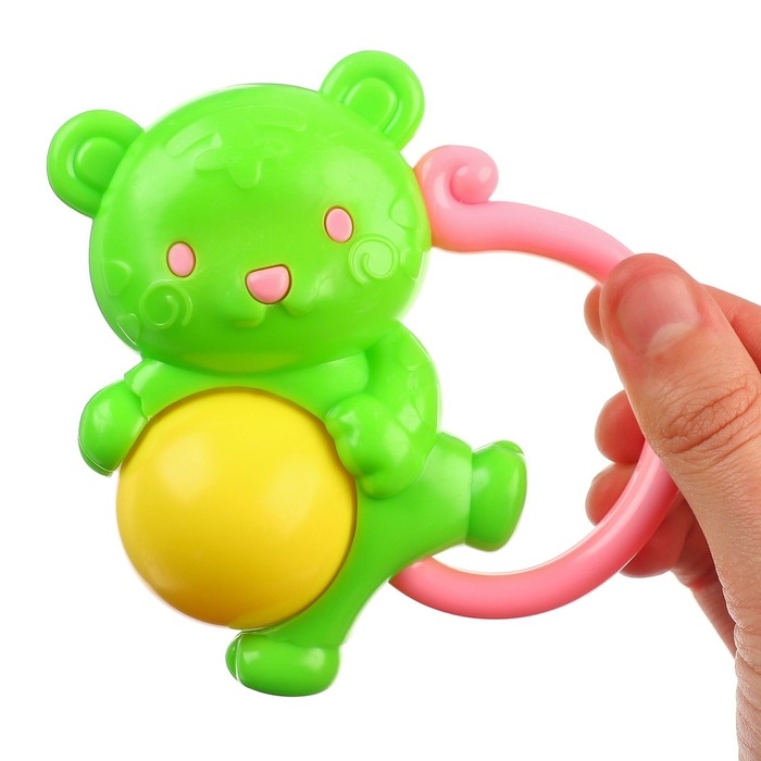 Погремушка «Мышка», цвет МИКС, Крошка Я Погремушка «Мышка», цвет МИКС, Крошка Я