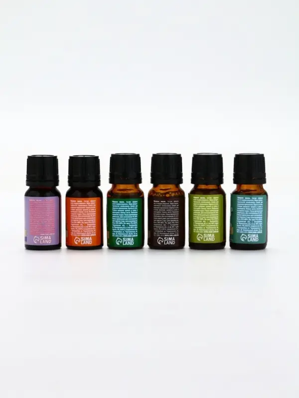 Эфирное масло, набор 6 шт х 10 мл, Банный дух
