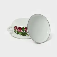 Кастр.сфер. 2л (белая)Вишневый сад Кастр.сфер. 2л (белая)Вишневый сад