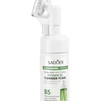 Пенка для умывания с щеткой, с витамином В, 120 мл