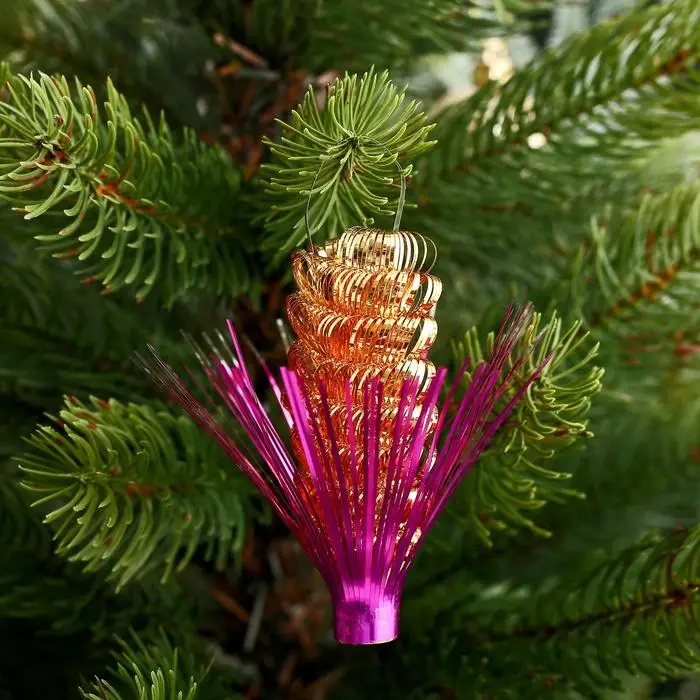 Ёлочное украшение из фольги «Слана. Подвеска», 8 см, МИКС Ёлочное украшение из фольги «Слана. Подвеска», 8 см, МИКС