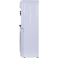 Кулер для воды Aqua Work 0.7LDR (бело-черный), эл.охл, нажим кружкой