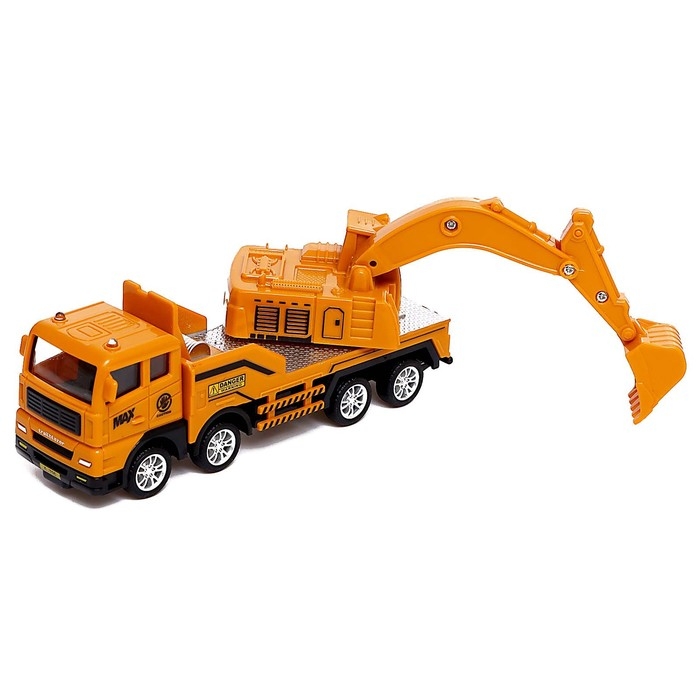 Грузовик инерционный «Кран», МИКС Грузовик инерционный «Кран», МИКС