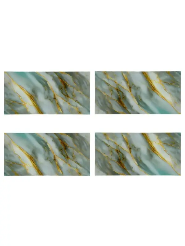 Стеновая панель самоклеящаяся TAKE IT EASY, 300&times;600 мм, цвет нефрит, 10 шт.