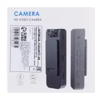 Видеокамера нагрудная CAM-15, 1920&times;1080, Full HD 1080 p, 2 Мп, Bluetooth, микрофон, чёрная