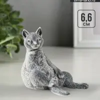 Фигурка &laquo;Кот с яйцами сидит&raquo;, 6.6 см
