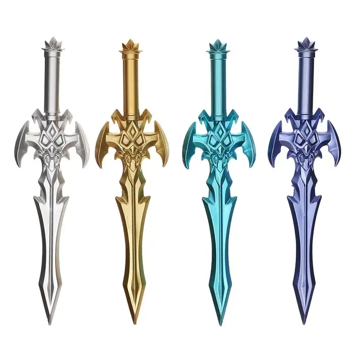 Ручка - прикол гелевая «Меч», МИКС