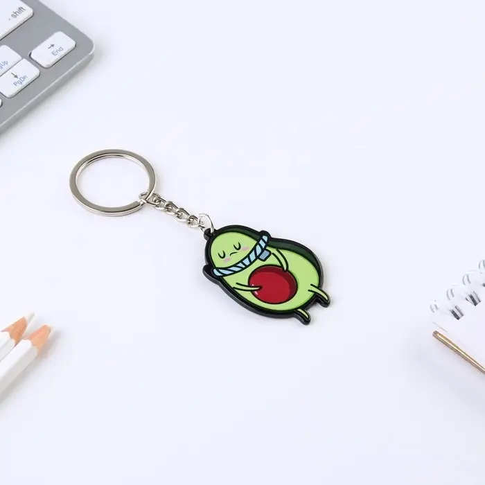 Брелок для ключей акриловый «Все будет авокадно», 7 х 12,5 см Брелок для ключей акриловый «Все будет авокадно», 7 х 12,5 см