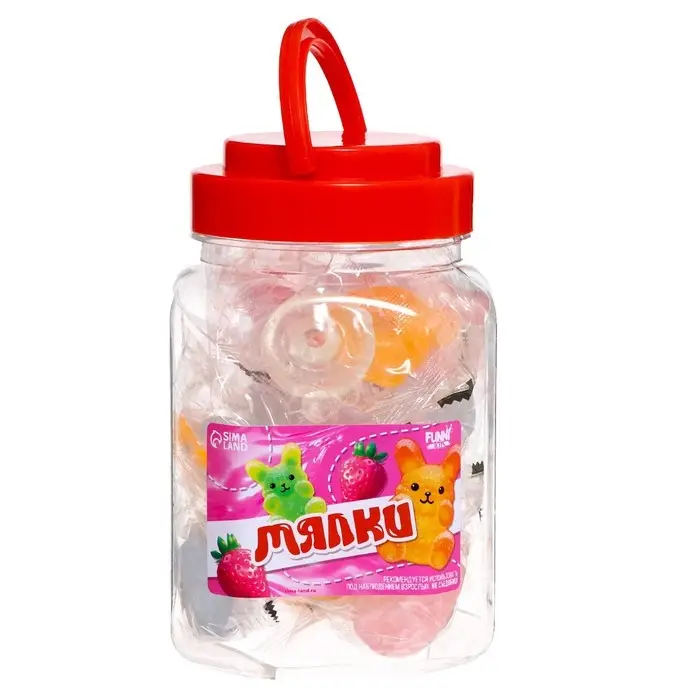 Антистресс сквиш мялка «Мармеладки»,в банке Антистресс сквиш мялка «Мармеладки»,в банке