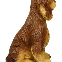 Садовая фигура из полистоуна &laquo;Собака Спаниель&raquo;, 33&times;21&times;25 см