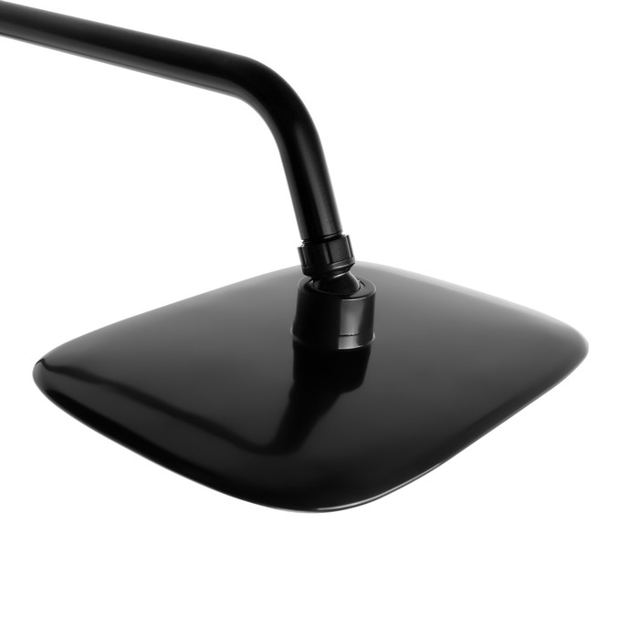 Душевая система ZEIN Z3869, смеситель, тропическая и ручная лейка, алюминий, черная Душевая система ZEIN Z3869, смеситель, тропическая и ручная лейка, алюминий, черная