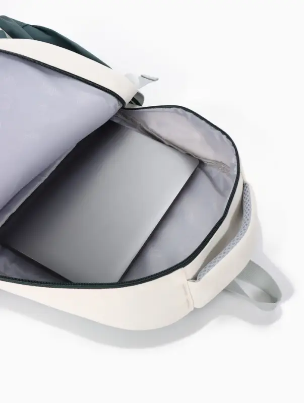 Рюкзак школьный, с кошельком, 4 кармана, 33&times;14&times;43 см, зелёный