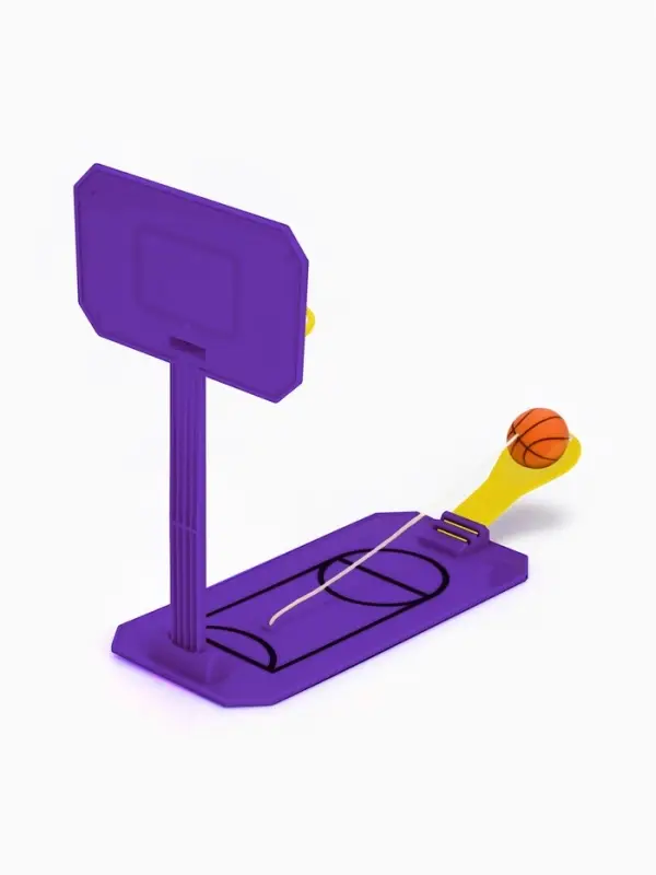 Настольная игра &laquo;Баскетбольный фингерспорт&raquo;, 30 карт, баскетбольное кольцо МИКС, 10+