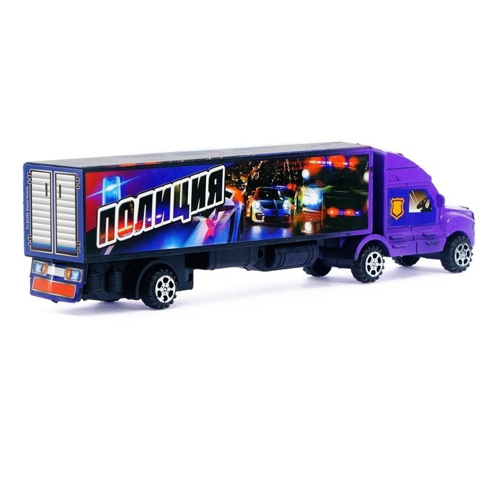 Грузовик инерционный &laquo;Полиция&raquo;, МИКС