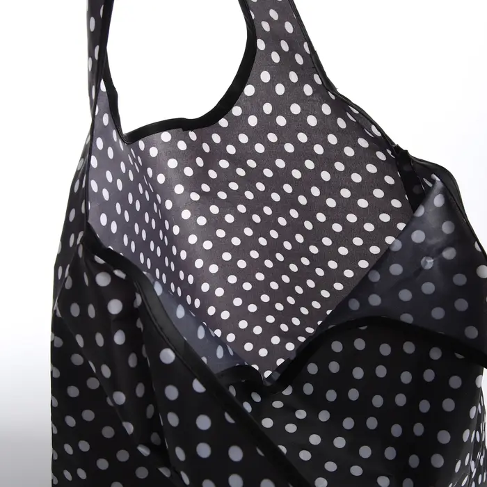 Сумка хозяйственная без застёжки, цвет чёрный