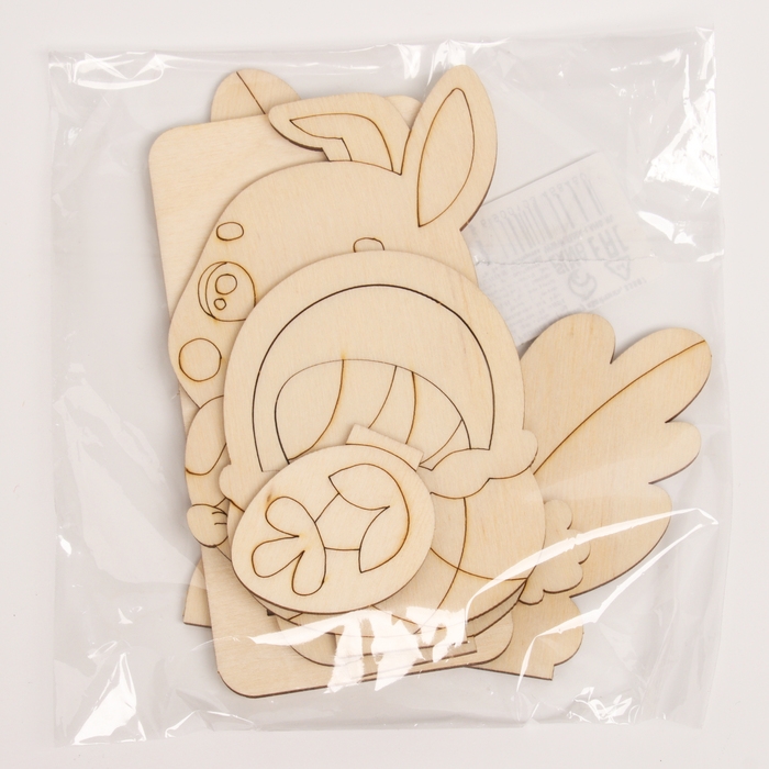 Заготовки для творчества. Роспись по дереву «Зайчик» Заготовки для творчества. Роспись по дереву «Зайчик»