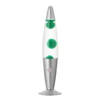 Лава - лампа RISALUX &laquo;Ракета&raquo;, Е14-R39, 30 Вт, 220 В, серебристая, 11&times;11&times;41 см
