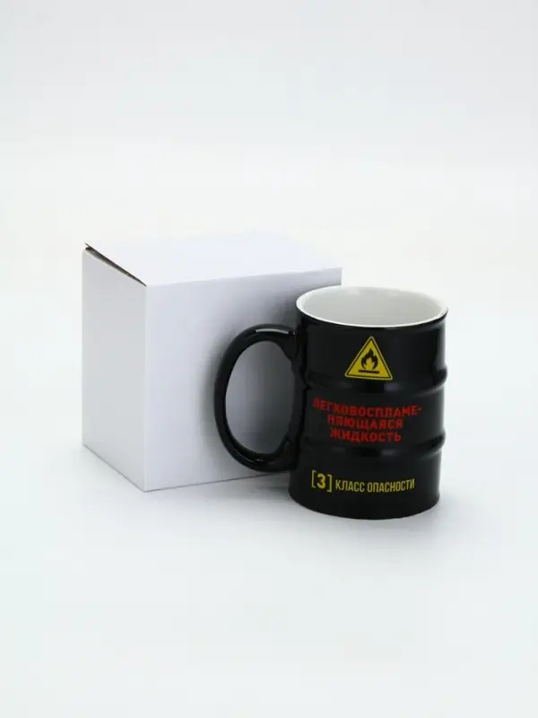 Кружка чайная керамическая «Жидкость», 450 мл