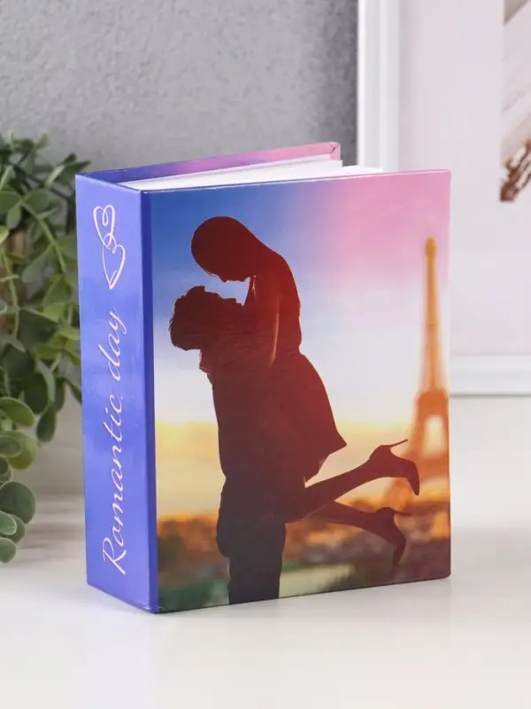 Фотоальбом 100 фото "Париж. Любовь" 10X15см, ПП карм.