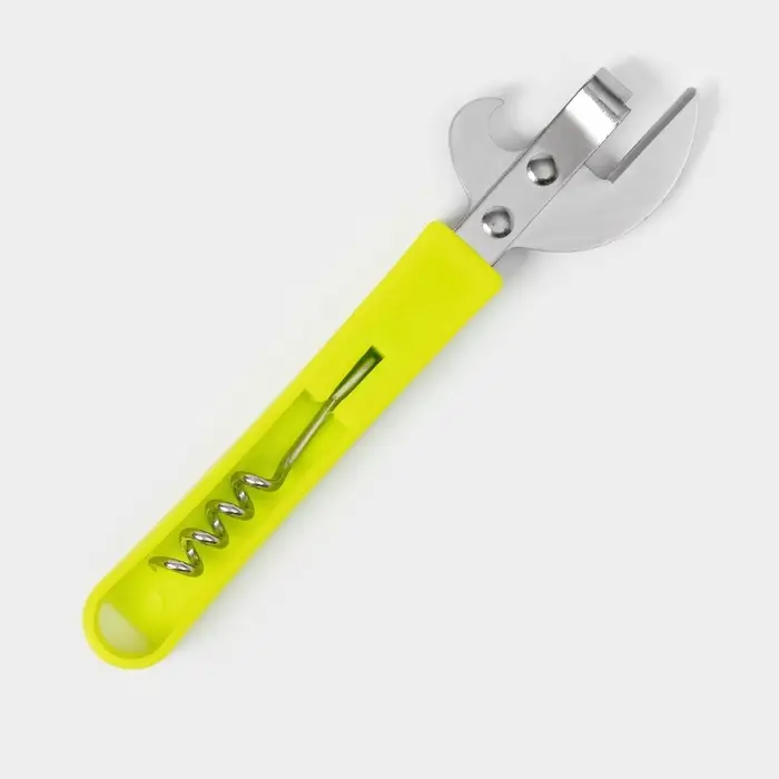 Открывашка-штопор Доляна &laquo;Польза&raquo;, 14.5 см, МИКС