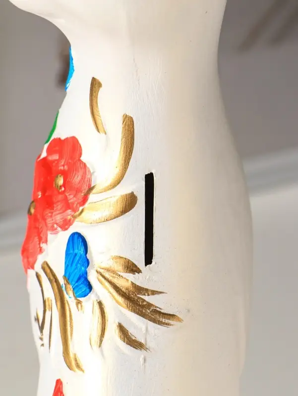 Копилка для денег &laquo;Кошка Светлана&raquo;, гипс, белая, 36&times;15&times;11 см