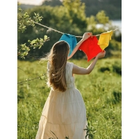 Салфетки хозяйственные Luscan микрофибра 180г 25х25см 3шт/уп син/крас/желт