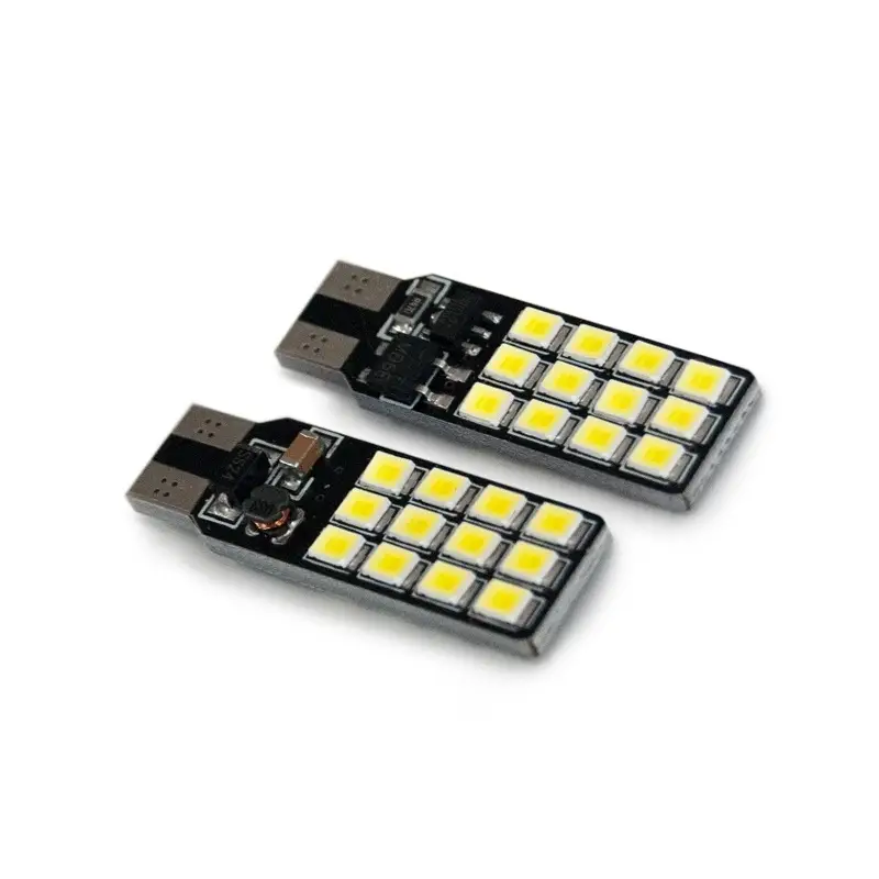 T107 T10/белый/ (W2.1x9.5d) 24SMD 2835, блистер 2 шт.
