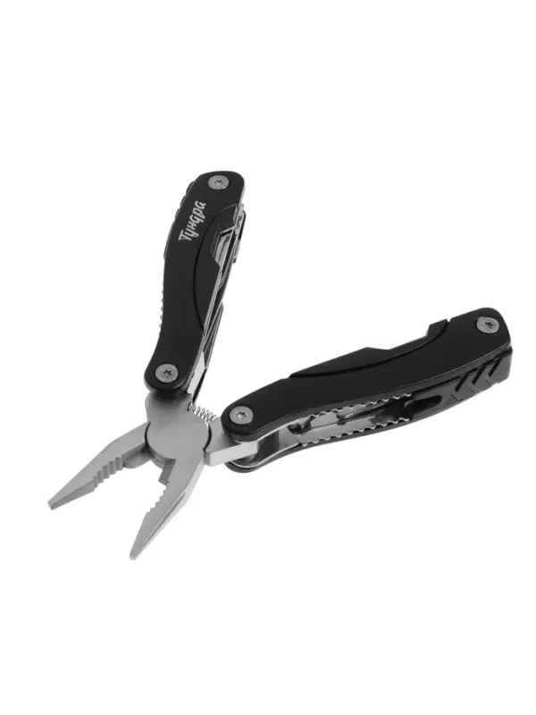 Мультитул 9в1 в чехле, рукоять черная, 9&times;3.5&times;2.5 см