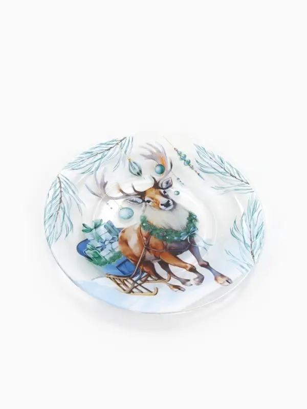 Тарелка новогодняя &laquo;Новый год&raquo;, 19.6 см