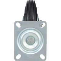 Колесо для тележки повор Стелла-техник 4001-125 д.125мм,г/п 100кг,резин,мет