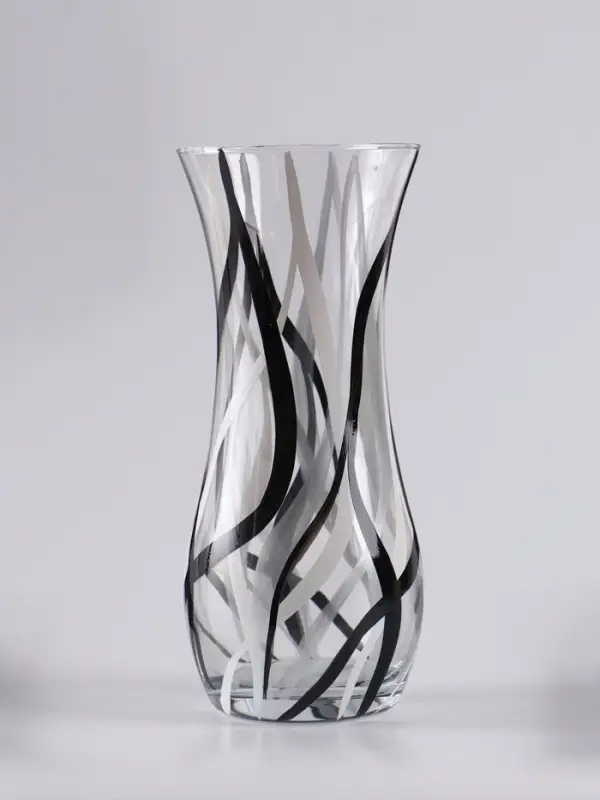 Ваза &laquo;Персей&raquo;, линии, h=26 см, стекло