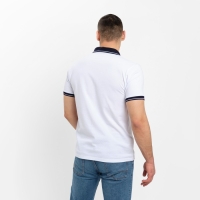 Футболка (поло) мужская MINAKU REGULAR FIT: цвет белый, р-р 52