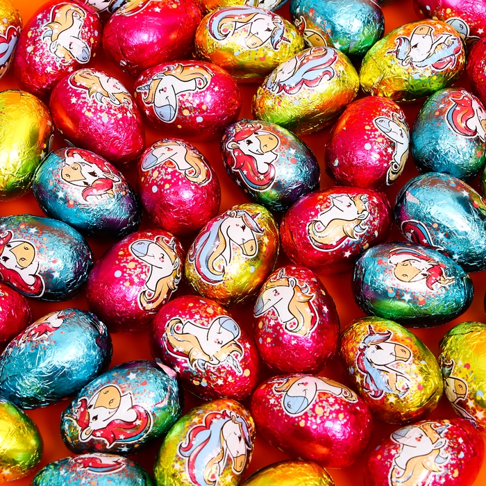 Набор шоколад молочный ЯЙЦО Набор шоколад молочный ЯЙЦО "Единорога" 12,5 г