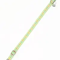 Набор ошейников для кошек &laquo;По-полюшку&raquo;, 30&times;1 см, розовый, зелёный