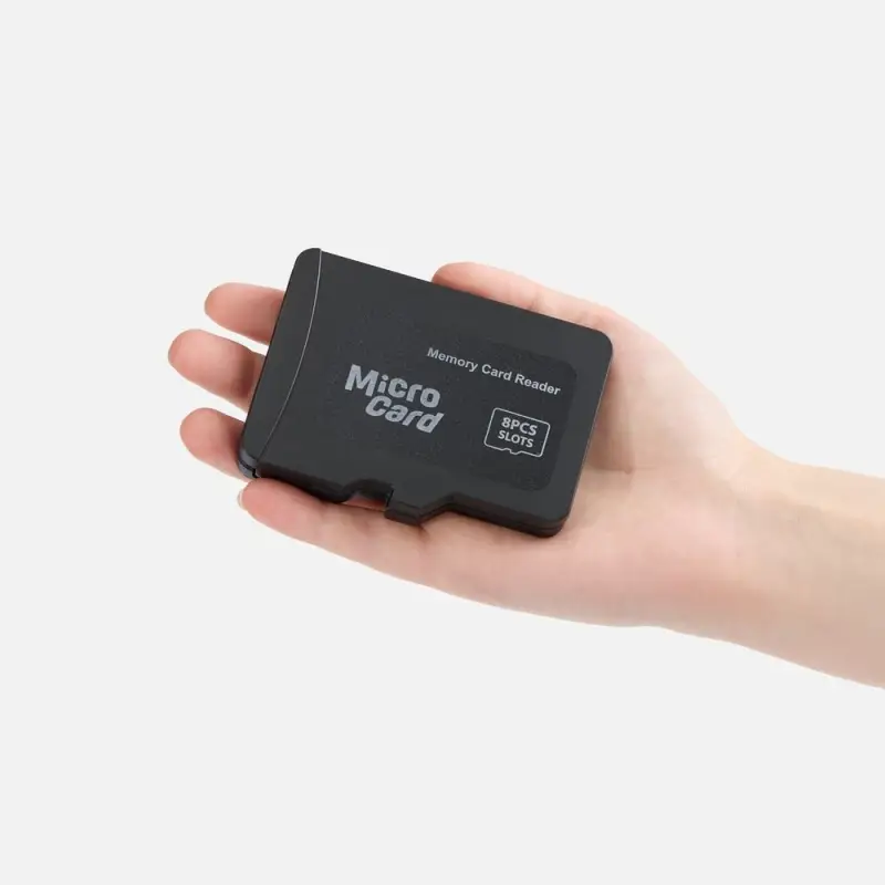 Футляр для карт памяти и SIM Multitask, черный Футляр для карт памяти и SIM Multitask, черный