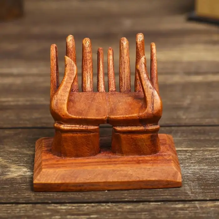 Подставка под визитки &laquo;Символика&raquo;, 9&times;9&times;10 см