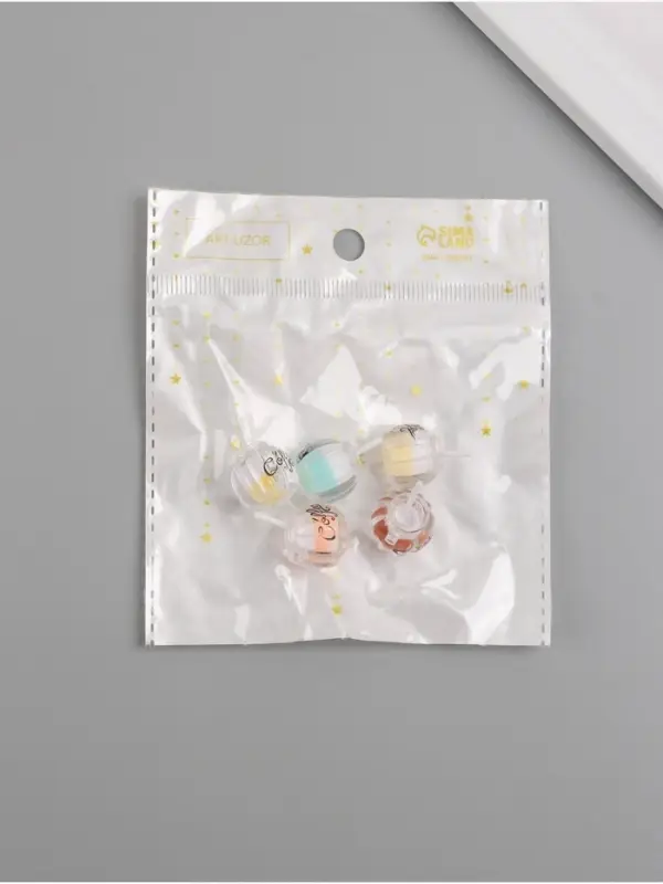 Подвеска для творчества акрил "Кофе с трубочкой" светится в темноте МИКС 1,6х1,6х2,1 см