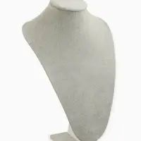 Бюст для украшений QF, 23&times;17&times;35 см, h=35 см, серый