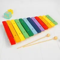 Музыкальная игрушка Лесная мастерская &laquo;Ксилофон&raquo;, 12 тонов, 2 палочки
