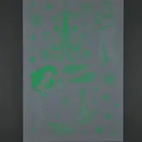 Наклейки интерьерные &laquo;Новогодние&raquo;, со светящимся слоем, 35&times;50 см, 2 листа